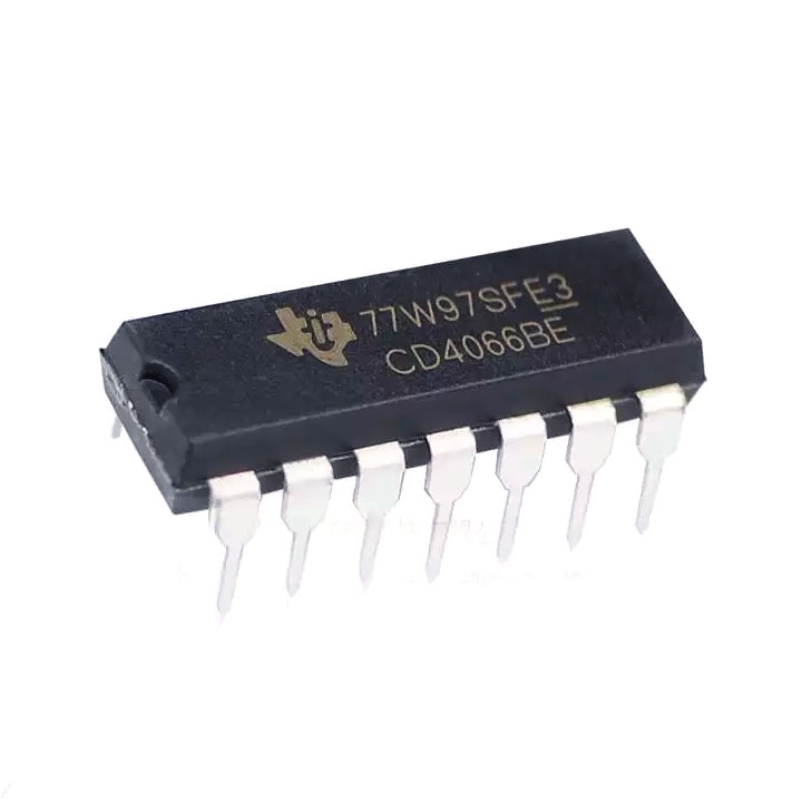 20 Stück CD4066BE DIP14 – Original CMOS Quad Bilateral Switch IC, DIP-Gehäuse (für Signalumschaltung & Audio-Anwendungen)