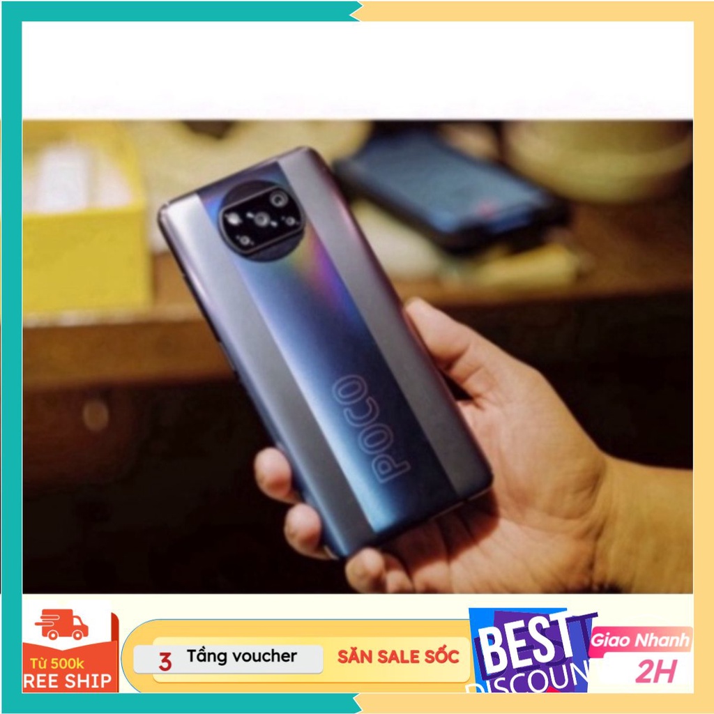 Điện Thoại Xiaomi Poco X3 Pro 6gb128gb Chính Hãng Nguyên Seal Bảo Hành 12 Tháng Mới 1531