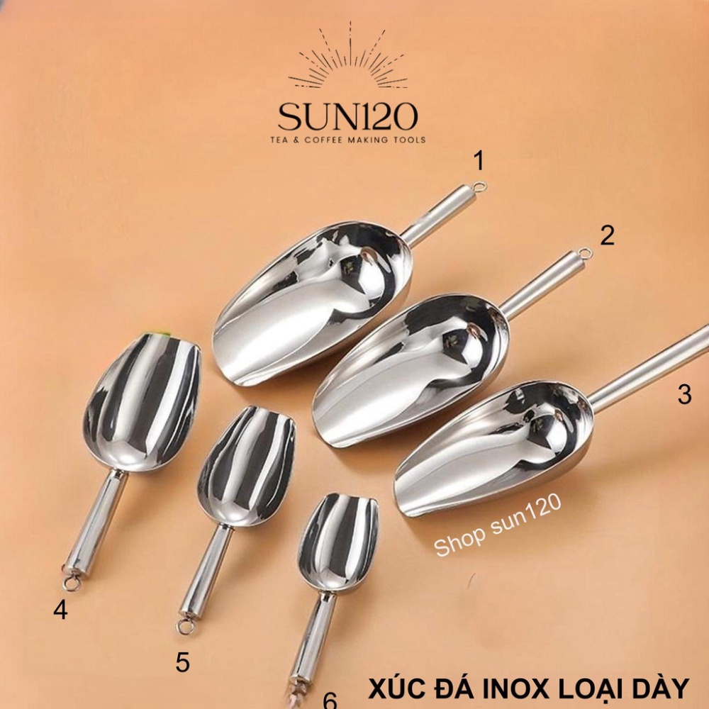 Xúc đá inox loại siêu dày | Shopee Việt Nam