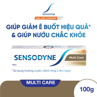 Kem đánh răng Sensodyne Multi Care 100g giúp giảm ê buốt hiệu quả và giúp nướu chắc khỏe