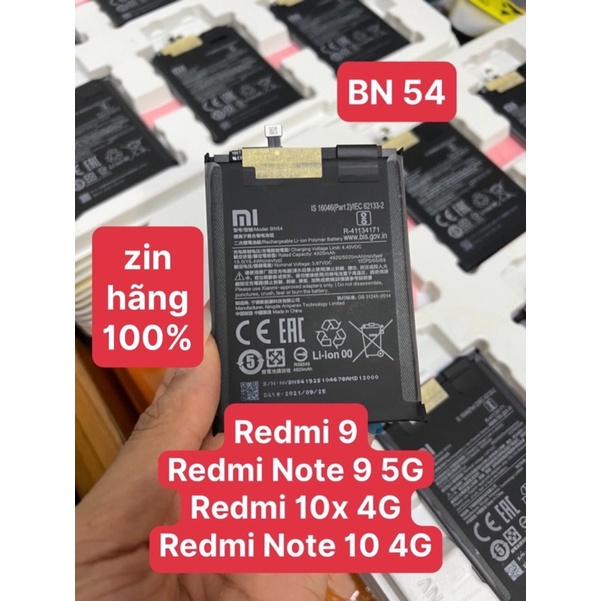 Pin Xiaomi Redmi 9/Note 9 5G /Note 10 4G / Redmi 10X 4G ( BN 54 ) zin ...