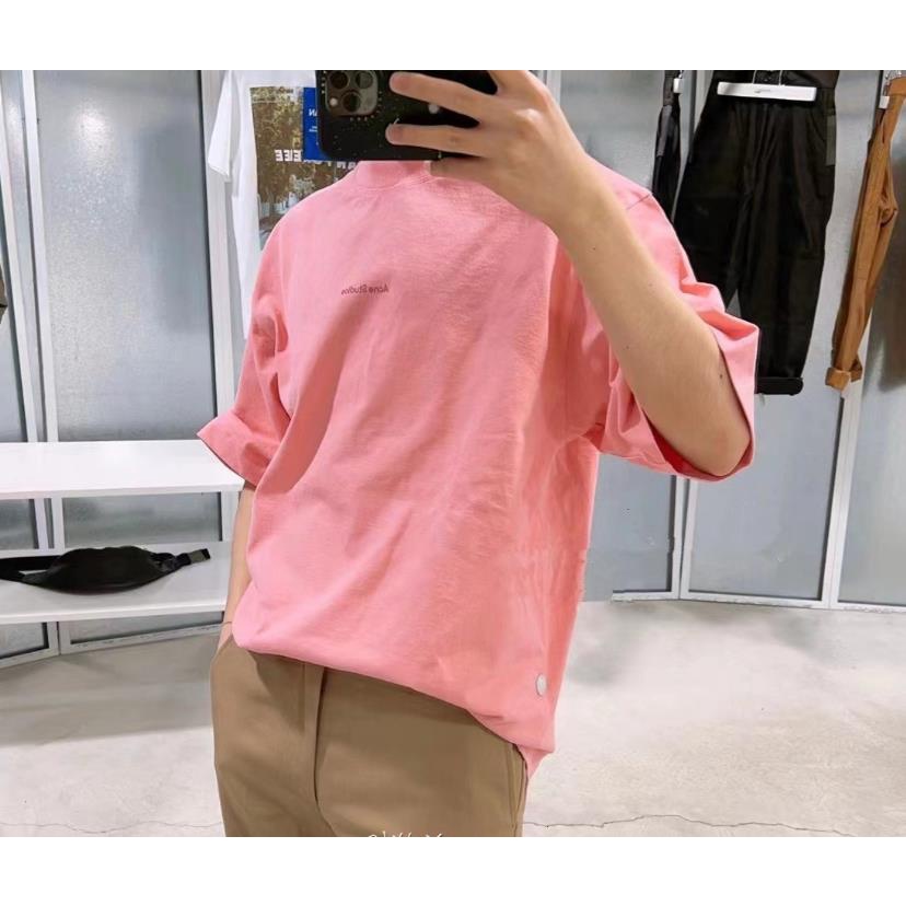 Mùa Xuân Mùa Hè Phong Cách Mới Cổ Điển Chữ Xốp In Hình Nam Nữ Cùng Phong Cách Sợi Đôi Nguyên Chất Áo Thun Cotton