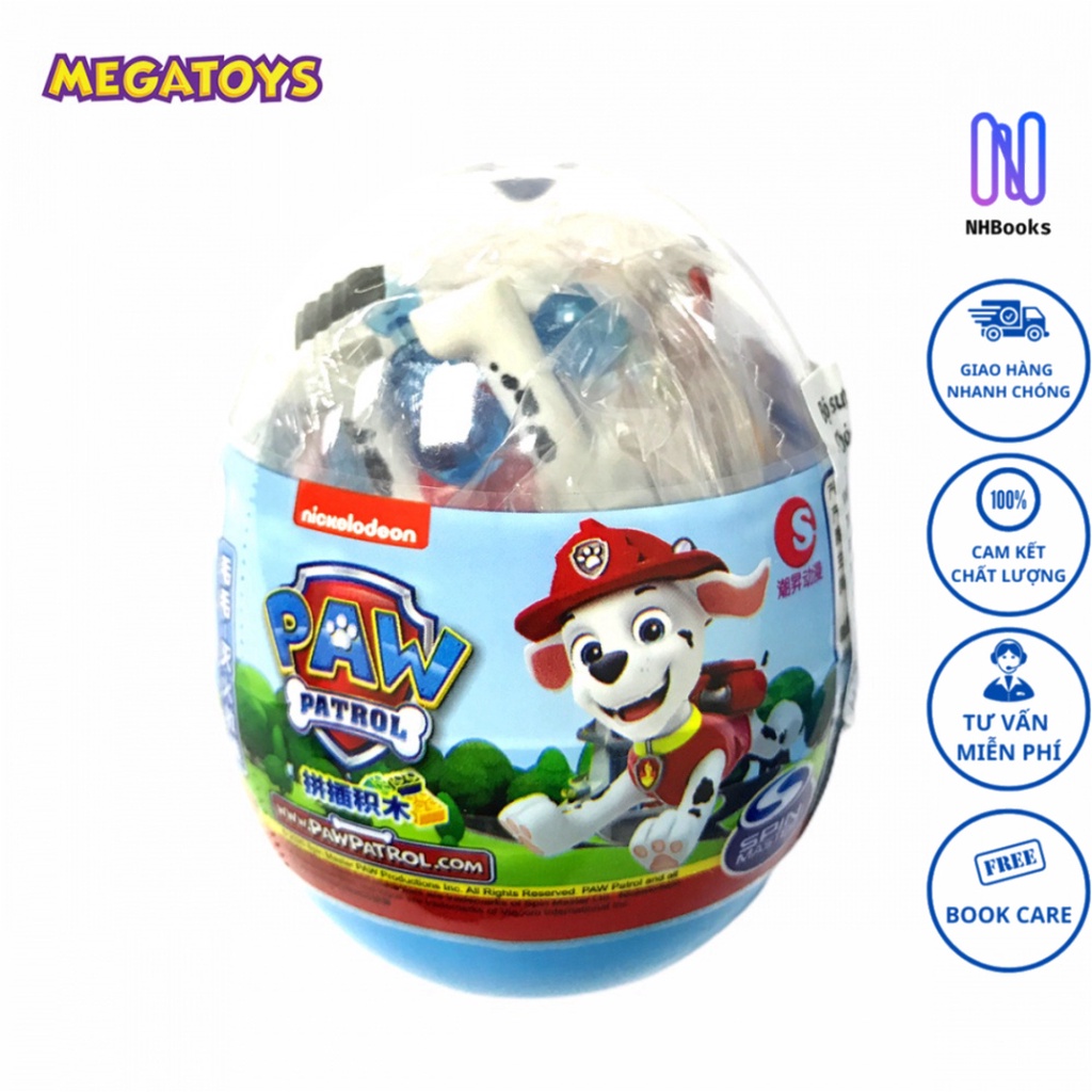 Ảnh Bộ Sưu Tập 4 Trứng - Đội Chó Cứu Hộ Paw Patrol - NHBOOK - Megatoys 4