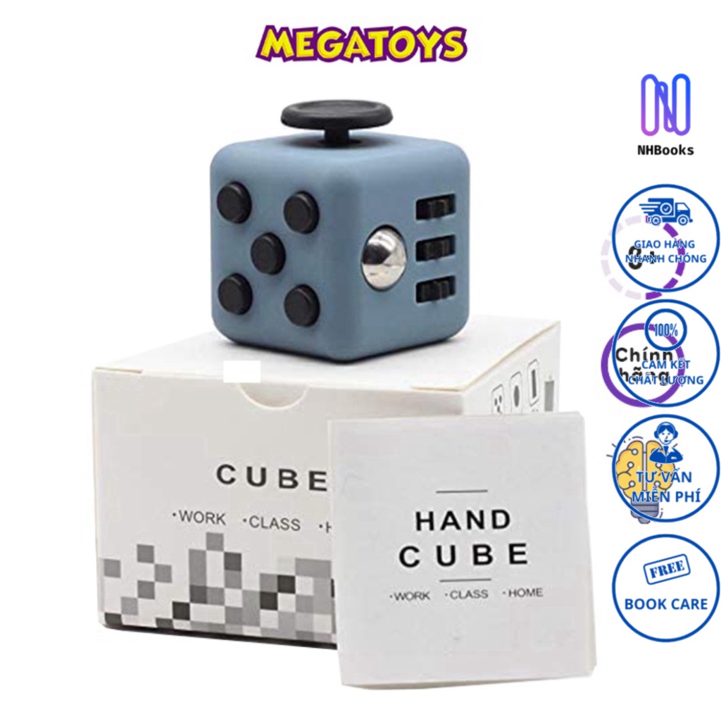 Ảnh Đồ chơi giảm stress - khối vuông thần kỳ Fidget Cube - 711 - NHBOOK - Megatoys 1