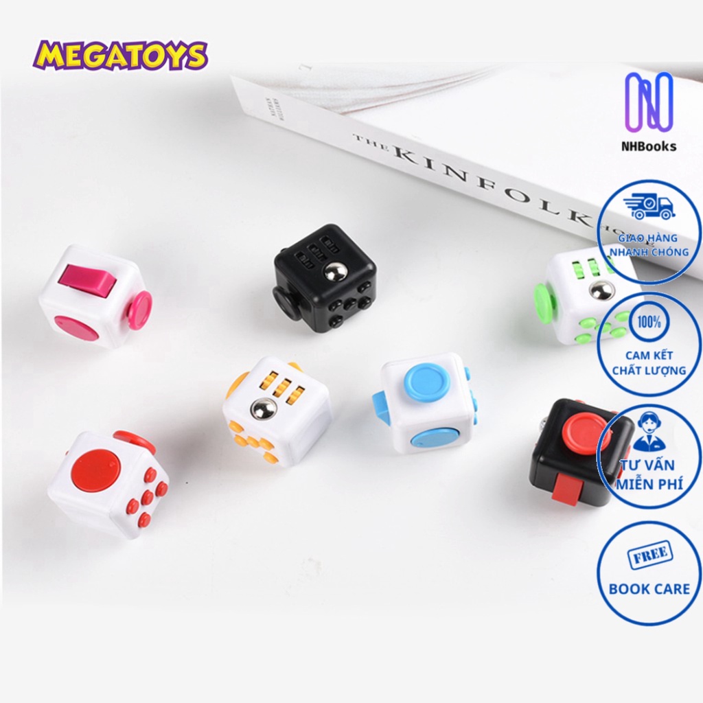 Ảnh Đồ chơi giảm stress - khối vuông thần kỳ Fidget Cube - 711 - NHBOOK - Megatoys 2