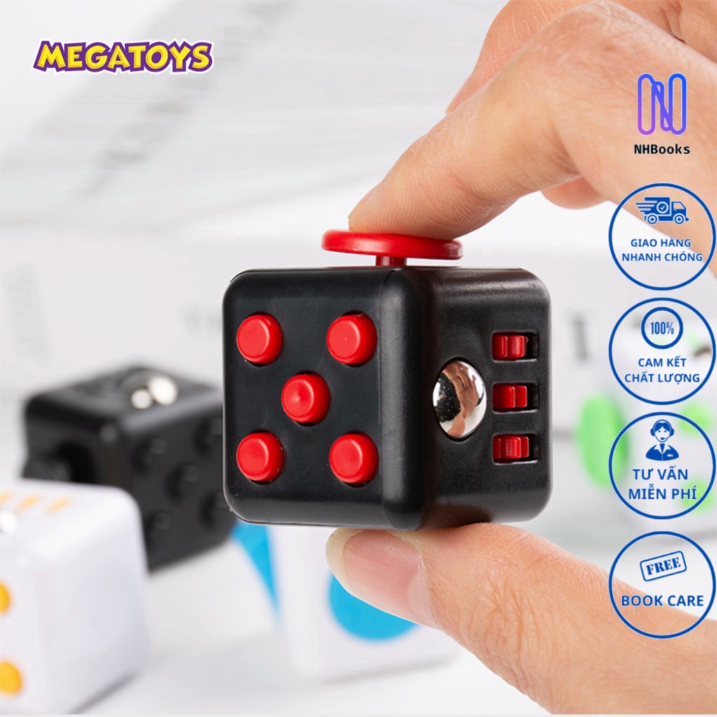 Ảnh Đồ chơi giảm stress - khối vuông thần kỳ Fidget Cube - 711 - NHBOOK - Megatoys 3