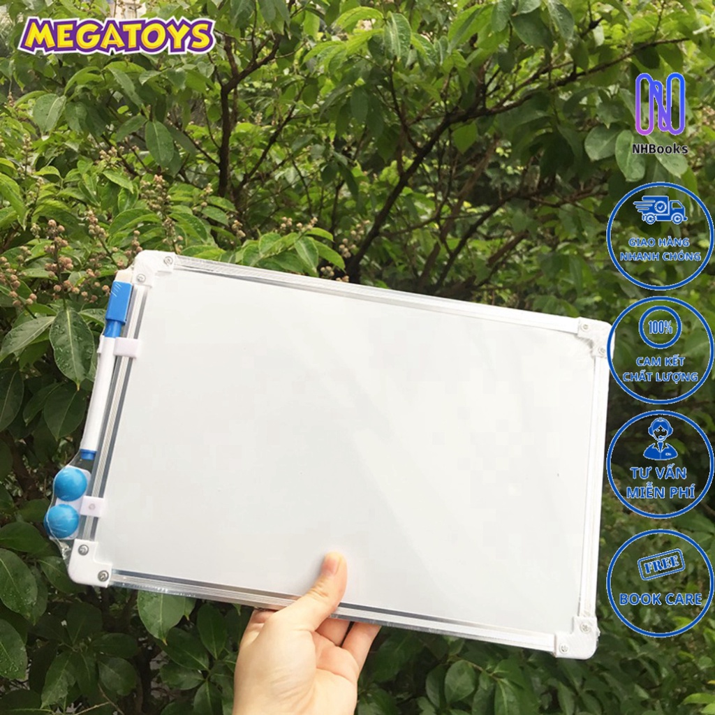 Ảnh Bảng Viết Khung Nhôm Megapad Cao Cấp (Nhiều Size) - NHBOOK - Megatoys 1