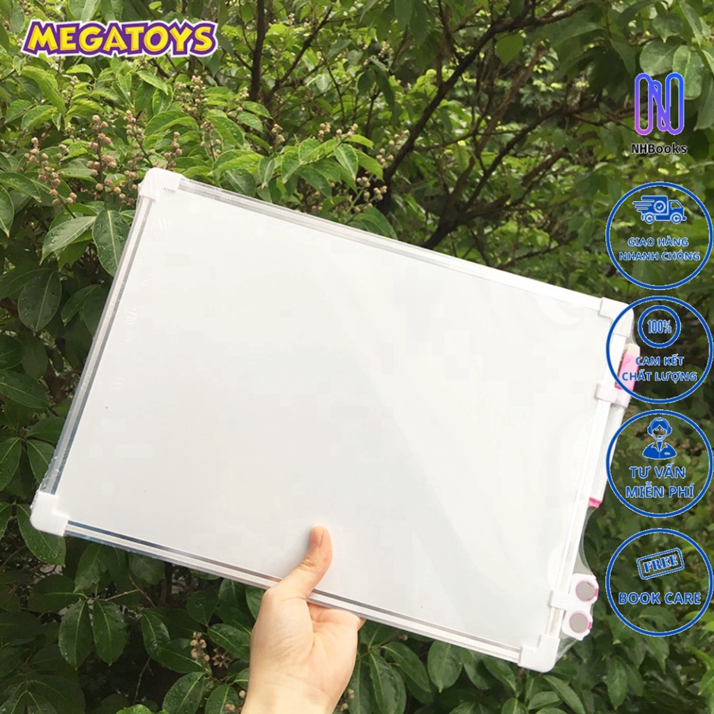Ảnh Bảng Viết Khung Nhôm Megapad Cao Cấp (Nhiều Size) - NHBOOK - Megatoys 2