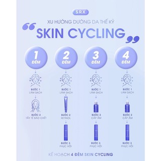 Bộ Dưỡng Da SRX - Tái Tạo Phục Hồi Trẻ Hóa Da