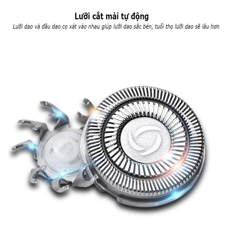 Máy Cạo Râu Mini 2 Lưỡi - Máy Cạo Râu Đa Năng Nhỏ Gọn Tiện Lợi MCR04 - R2