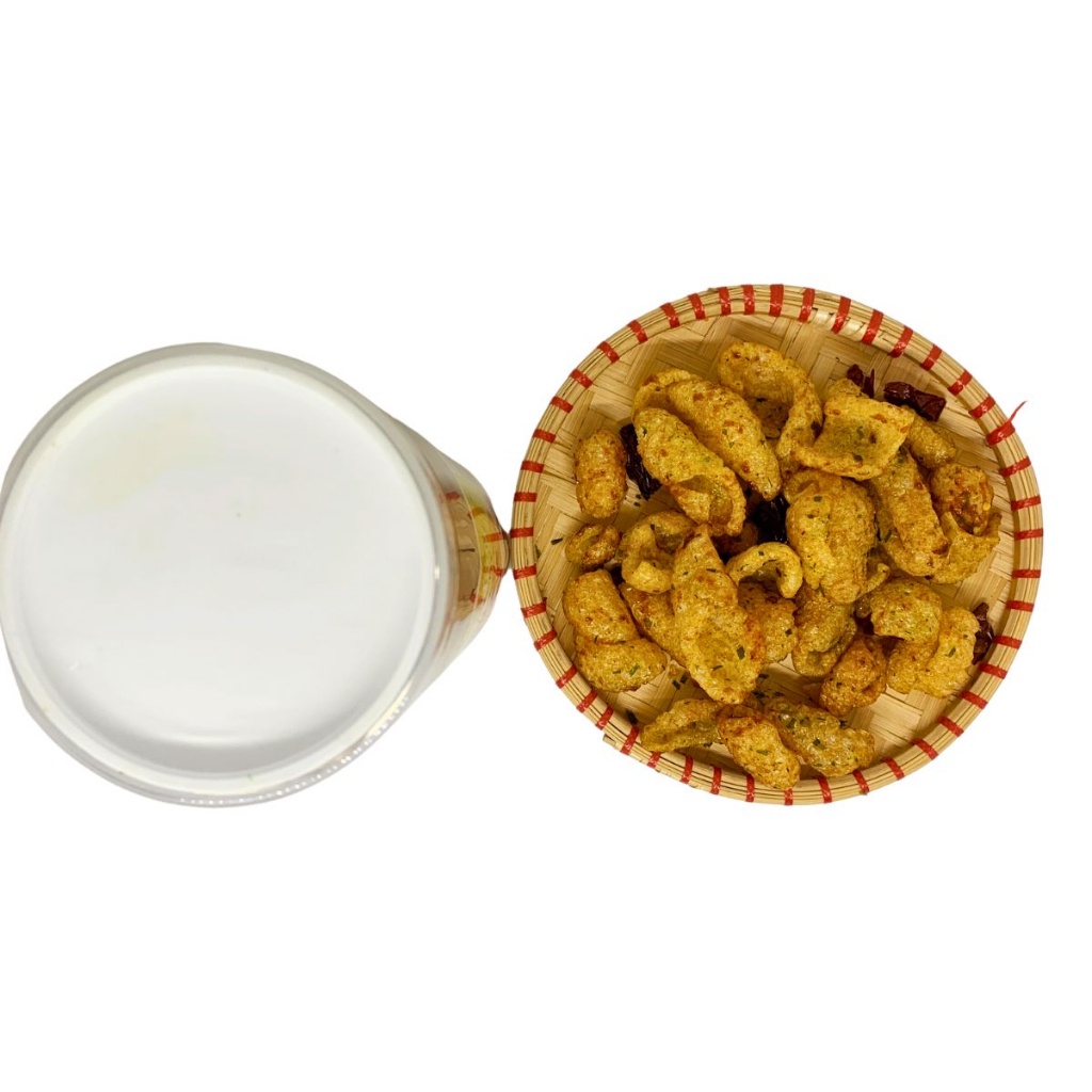 [Hũ 250Gr] Da Heo Mắm Hành Giòn Rụm - Thơm Ngon Đảm Bảo ATTP VnFood