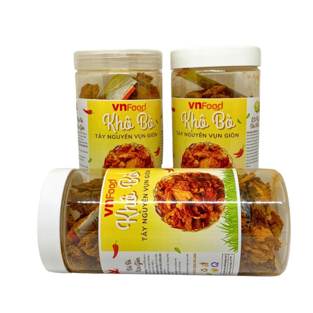 500Gr Khô Bò Vụn Giòn Tây Nguyên - Đặc Sản Tây Nguyên VnFood