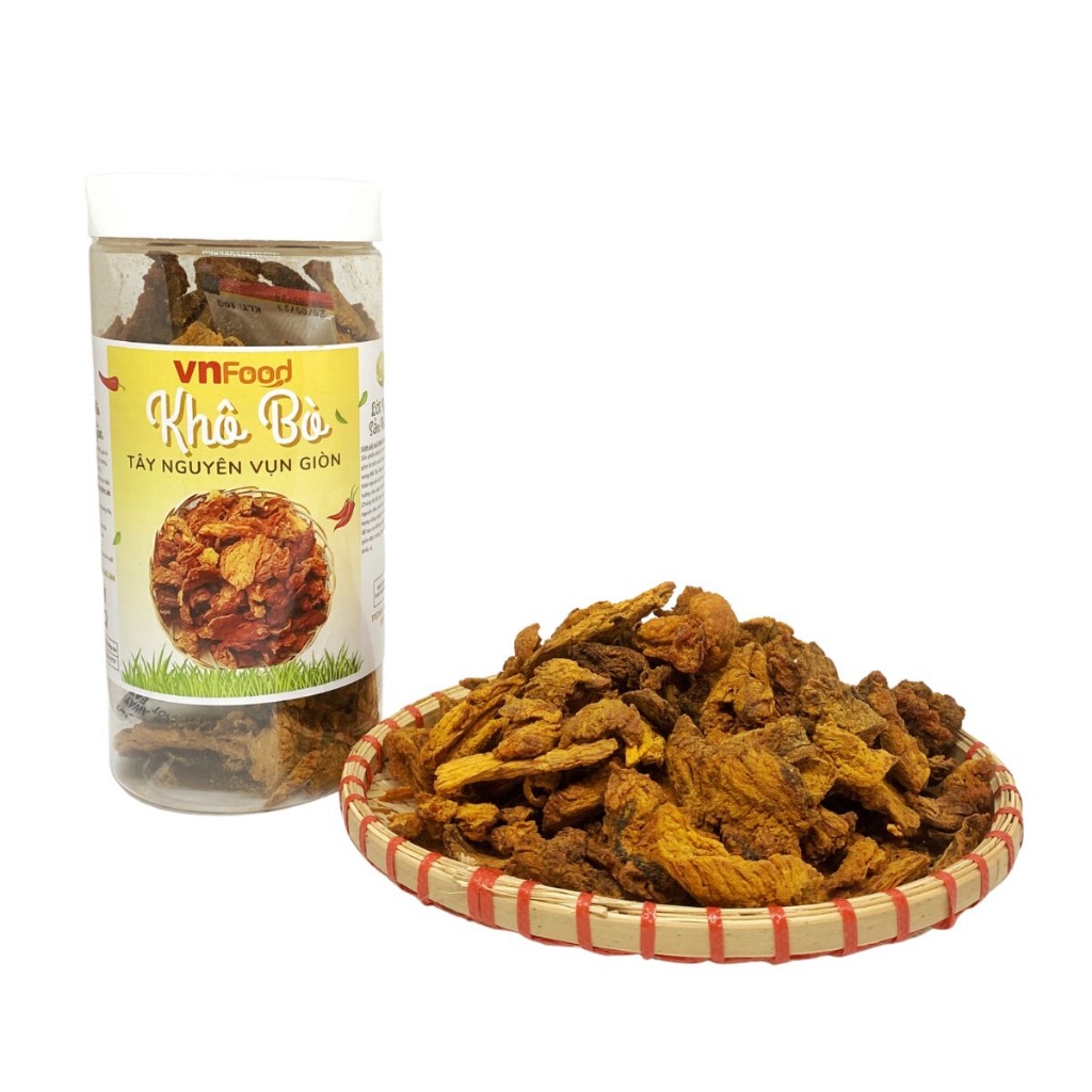 500Gr Khô Bò Vụn Giòn Tây Nguyên - Đặc Sản Tây Nguyên VnFood