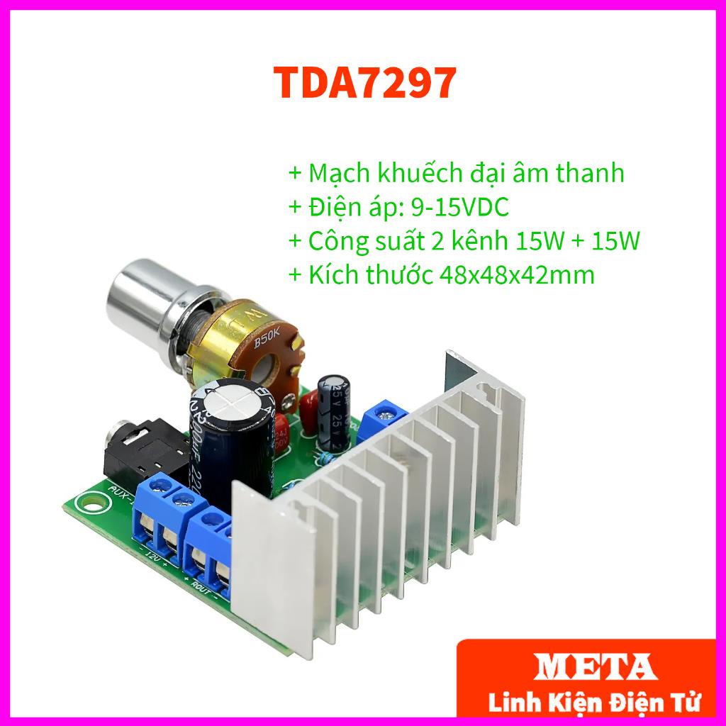 Mạch khuếch đại âm thanh TDA7297 2 kênh 15W | Shopee Việt Nam