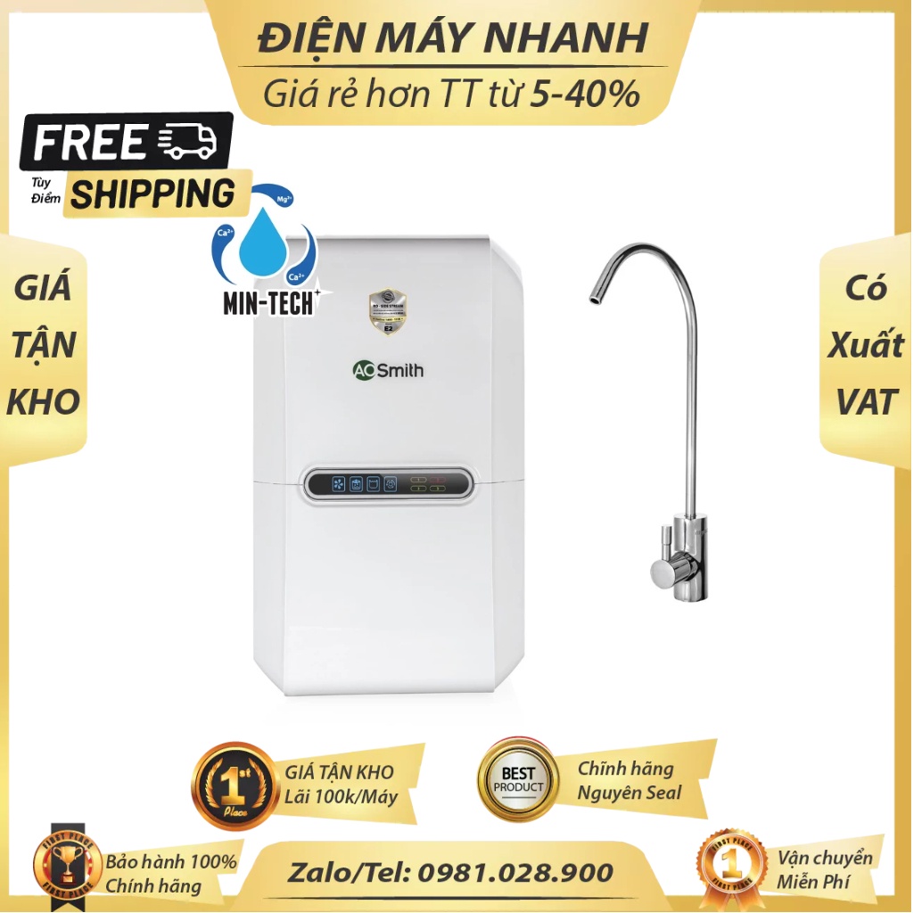Máy lọc nước RO Aosmith E2/ E3 5 lõi - DMK | Shopee Việt Nam