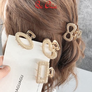 Kẹp Tóc Hợp Kim Vân Nổi Nhiều Kiểu Dáng Phong Cách Hàn Nhật Cho Nữ BC_CHIC LINGERIE