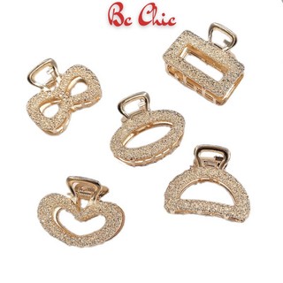Kẹp Tóc Hợp Kim Vân Nổi Nhiều Kiểu Dáng Phong Cách Hàn Nhật Cho Nữ BC_CHIC LINGERIE