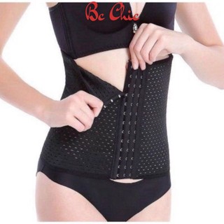 Đai nịt bụng thông hơi giảm mỡ vòng eo định hình chống cuộn chữ M+ BC_CHIC LINGERIE