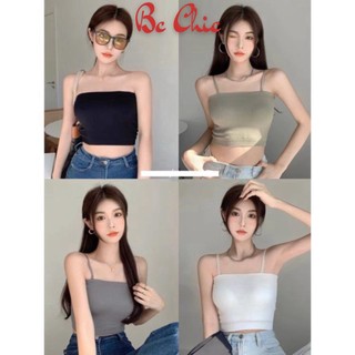 Áo bra 2 dây màu trơn kẻ sọc thời trang trẻ trung N99 BC_CHIC LINGERIE