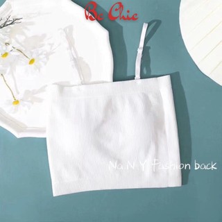 Áo bra 2 dây màu trơn kẻ sọc thời trang trẻ trung N99 BC_CHIC LINGERIE
