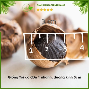 Tỏi Đen Cô Đơn Tăng Sức Đề Kháng, Tốt Cho Tiêu Hoá DẺO NGỌT KHÔNG ĐẮNG 250G