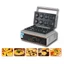 Vỏ bánh trứng tart 1650W kiểm soát nhiệt độ chính xác, bánh thơm ngon