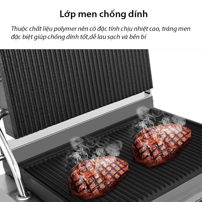 Máy nướng bánh mì 1800W kiểm soát nhiệt độ chính xác, bánh thơm ngon