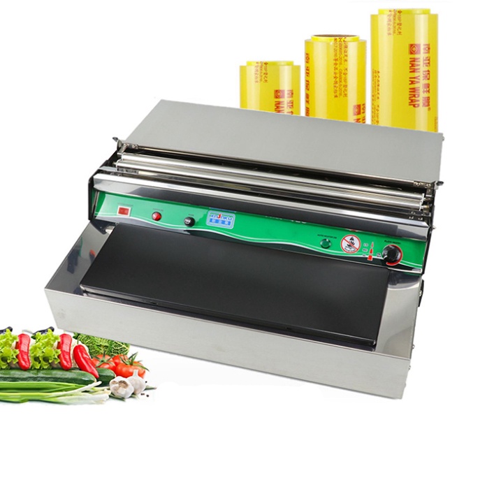 Máy bọc màng thực phẩm màng co HW450 Size 25-45Cm nâng cao hiệu quả công việc