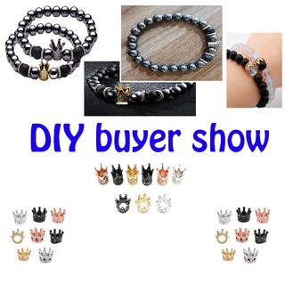 Thái Hạt DIY Miếng Đệm Hạt Với Kim Cương Phù Hợp Với Vòng Tay Trang Sức Làm Phụ Kiện Bán Buôn