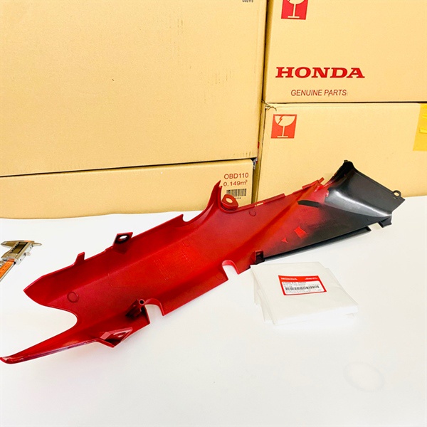 Sườn Phải Wave ZX Màu Đỏ Cờ *R263*M (Có Tem) Zin Honda