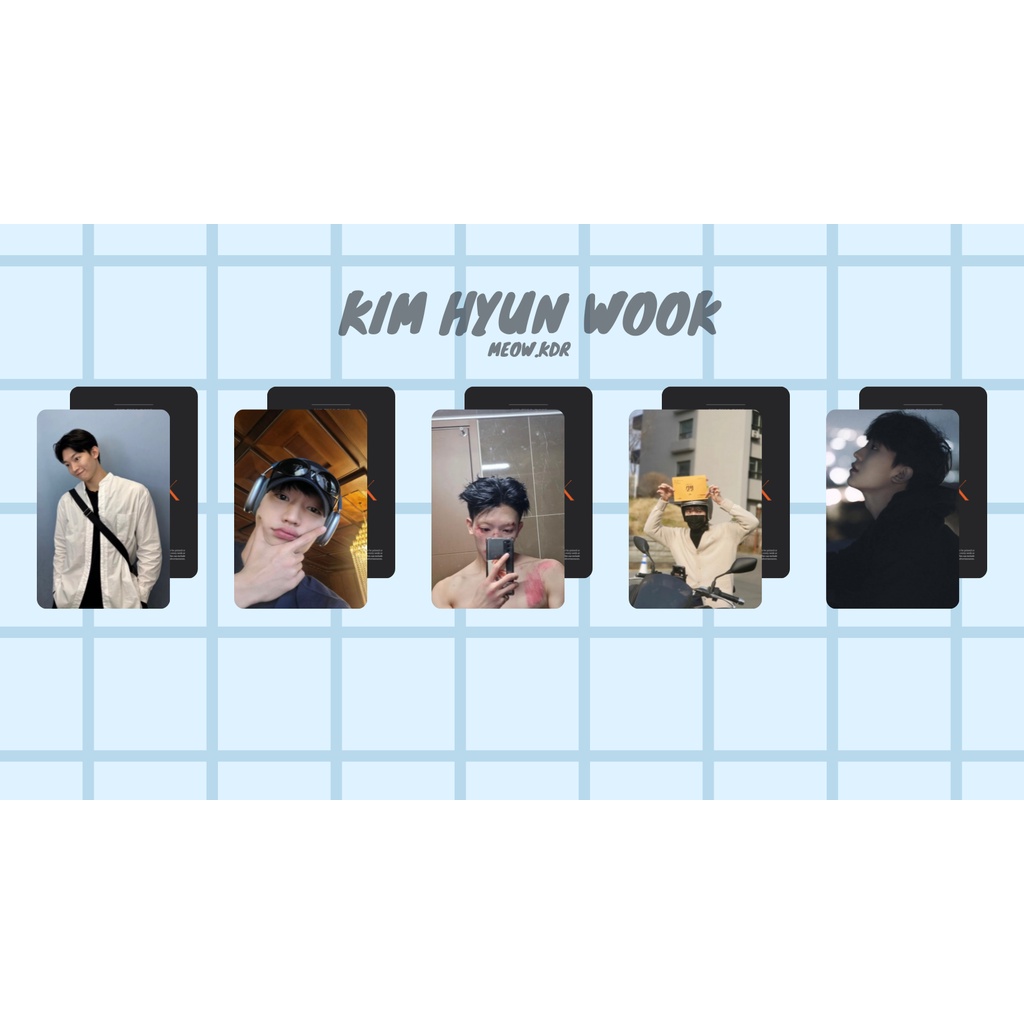 set card bo góc Kim Hyun Wook- Wong (Nghệ thuật săn quỷ nấu mì)