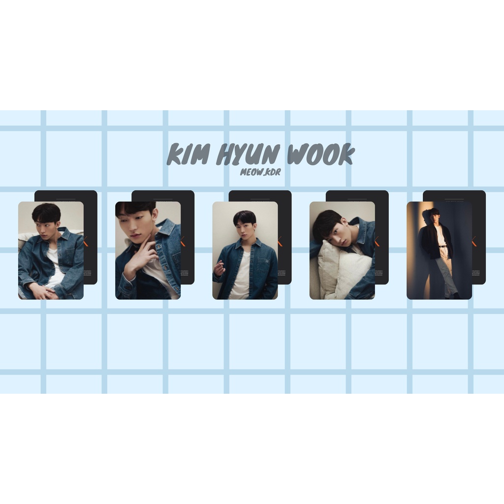 set card bo góc Kim Hyun Wook- Wong (Nghệ thuật săn quỷ nấu mì)