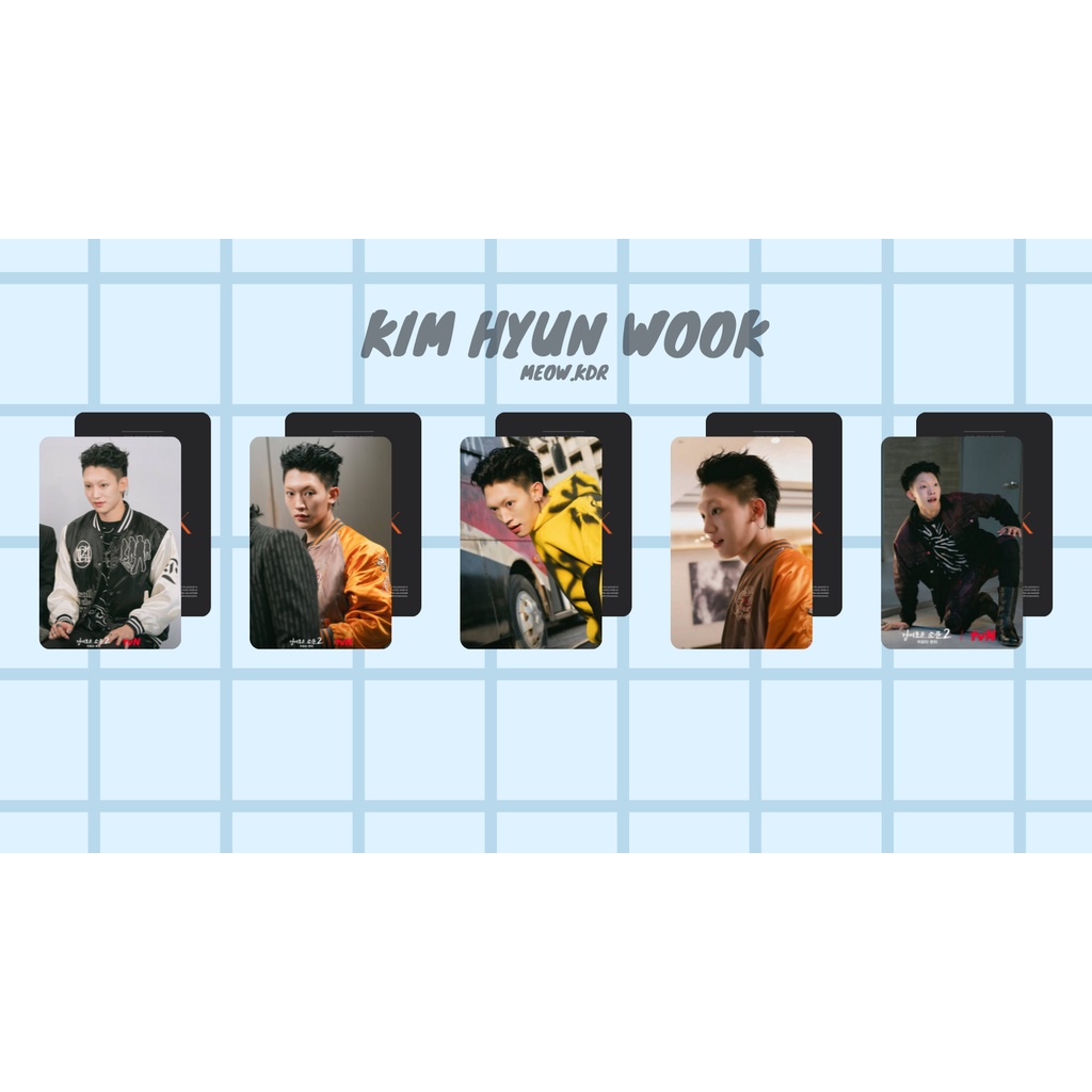 set card bo góc Kim Hyun Wook- Wong (Nghệ thuật săn quỷ nấu mì)