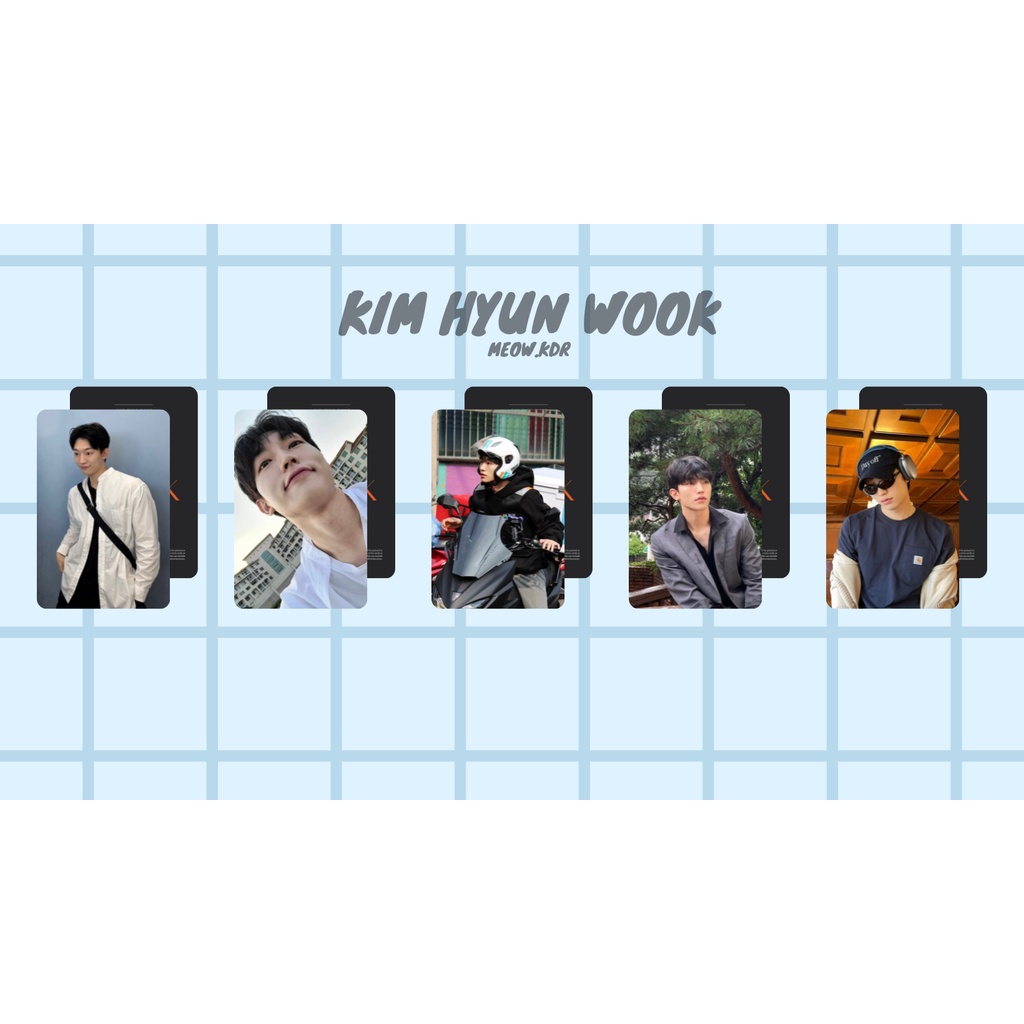 set card bo góc Kim Hyun Wook- Wong (Nghệ thuật săn quỷ nấu mì)