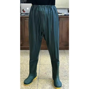 Ủng quần lội nước Hoa San đế cứng, ủng quần đánh bắt thủy sản SIZE 35-43