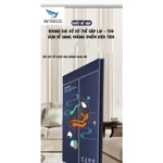 Tủ Sấy Quần Áo - Máy Sấy Quần Áo - ION Khử Khuẩn - Công Suất Lớn 1500W Siêu Nhanh - Gấp Gọn Tiện Lợi - Dễ Dàng Di Chuyển — ảnh 4