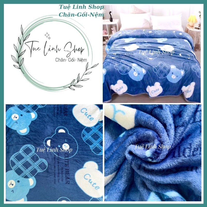 Chăn, mền văn phòng lông tuyết size 1m1x1m6 và 1m6x2m