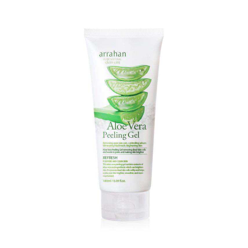 Gel Tẩy Tế Bào Chết Arrahan Lô Hội 180ml Aloe Vera Peeling Gel Shopee