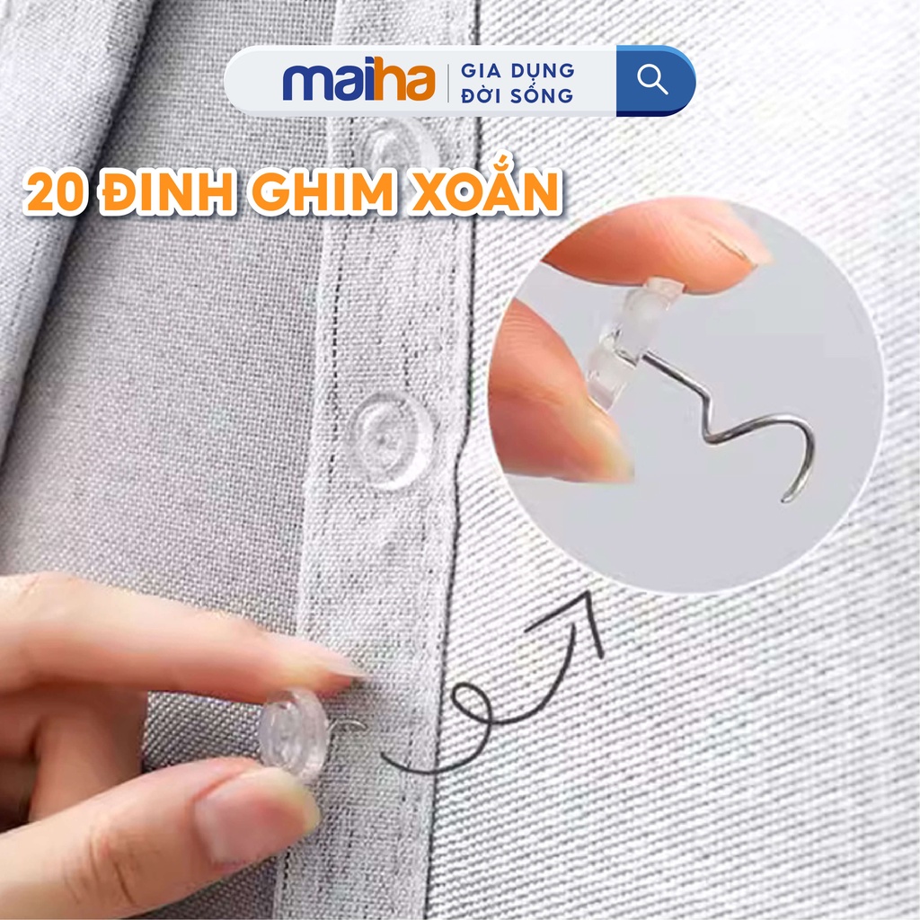 Hộp 25 Đinh Ghim Xoắn Cố Định Ga Giường Thảm Nệm Chống Trượt Đệm Bàn ...