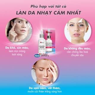 Combo 3 Serum KIHASU Collagen Hỗ Trợ Giảm Mụn, Làm Đều Màu Da 50ML