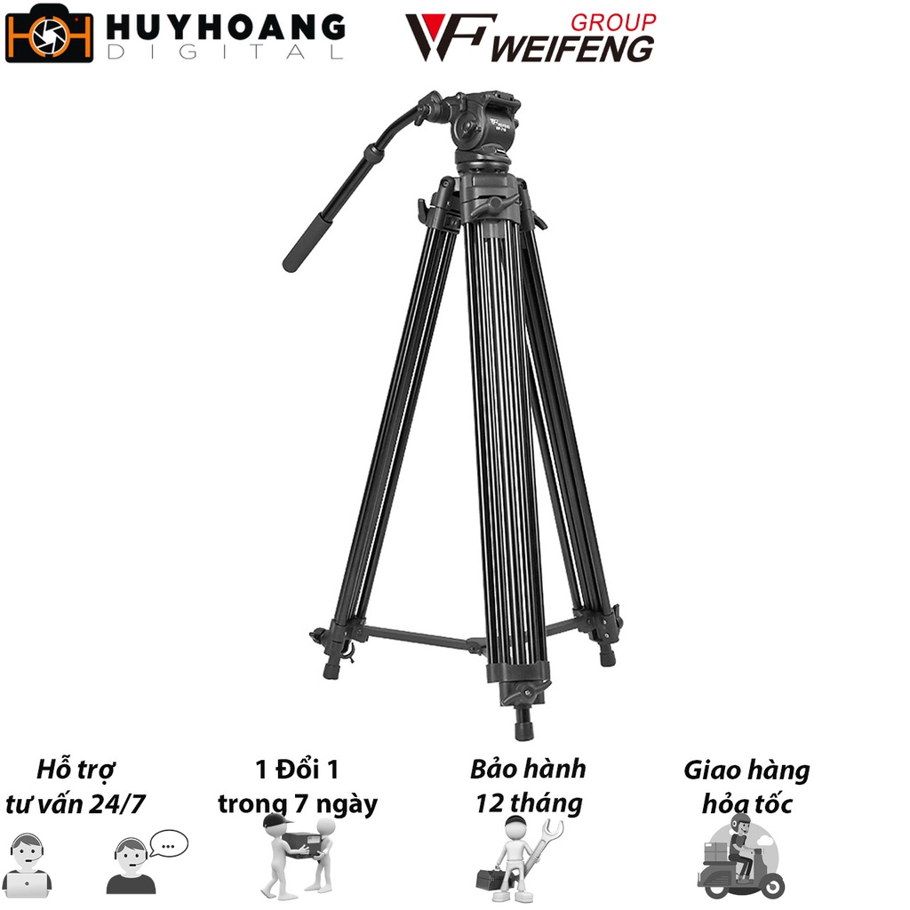 Chân máy Video Tripod Weifeng (718 1m88) Shopee Việt Nam