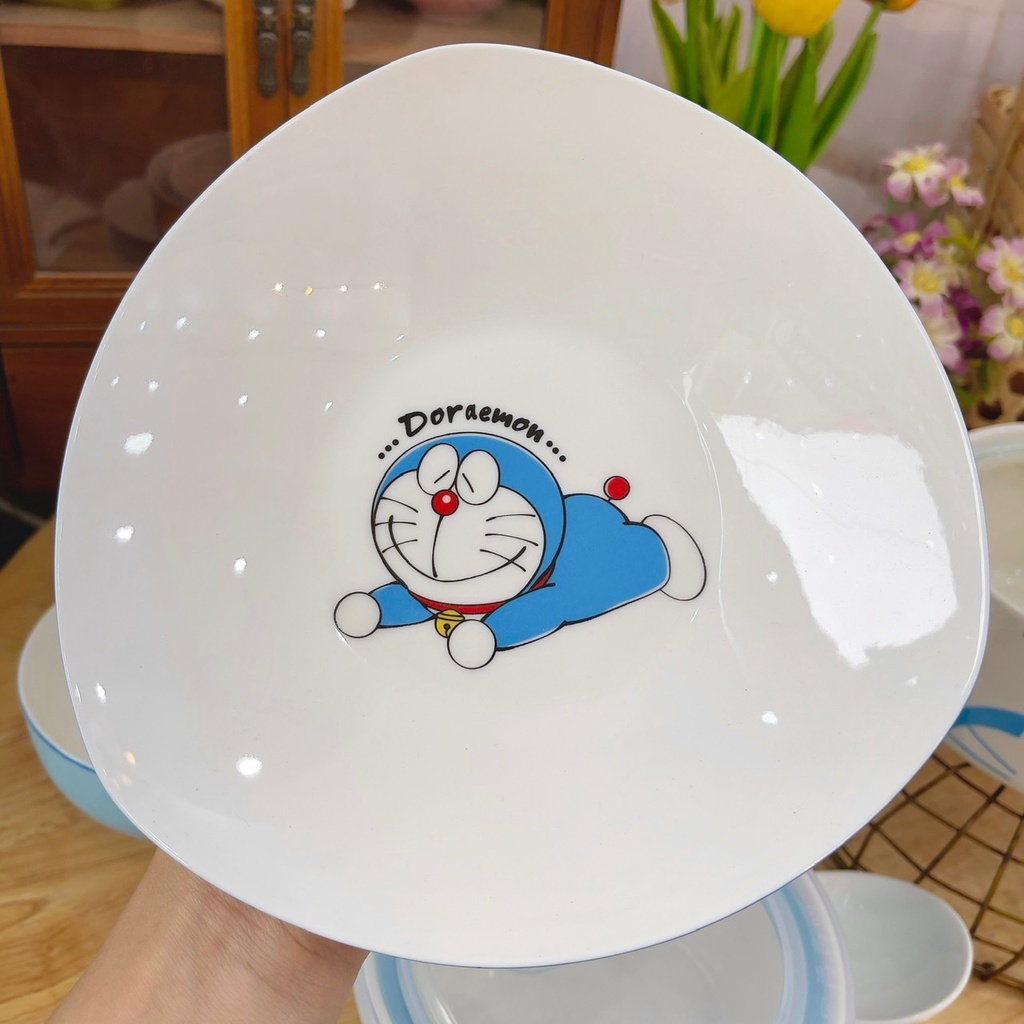 Bộ bát đĩa sứ decor, Chén dĩa dễ thương, Bát ăn cơm, Bộ chén dĩa hoạ ...