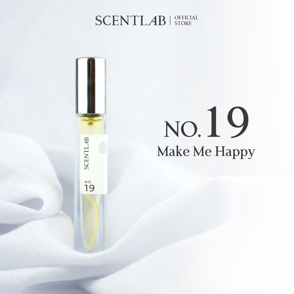 Ảnh Nước hoa nữ mini SCENTLAB ngọt dịu No.19 Make me Happy tinh dầu thơm lâu lưu hương 8h- xịt 10ml 2