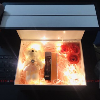 (20x15x7,5cm) Hộp Quà Tặng Bạn Gái, Hộp Quà Đựng Son, Hộp Valinetine Xinh Xắn