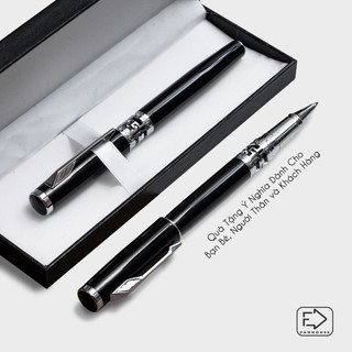 Bút ký cao cấp khắc tên chất liệu hợp kim sang trọng, quà tặng sếp, đối tác, đồng nghiệp Fan House