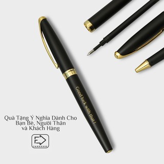 Bút ký cao cấp khắc tên theo yêu cầu quà tặng viết máy doanh nghiệp, quà sinh nhật cho nam sinh viên, cuộc sống