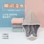 Khăn quấn tóc siêu thấm hút đính hình gấu loại tốt dày đẹp 2 lớp 40x60cm