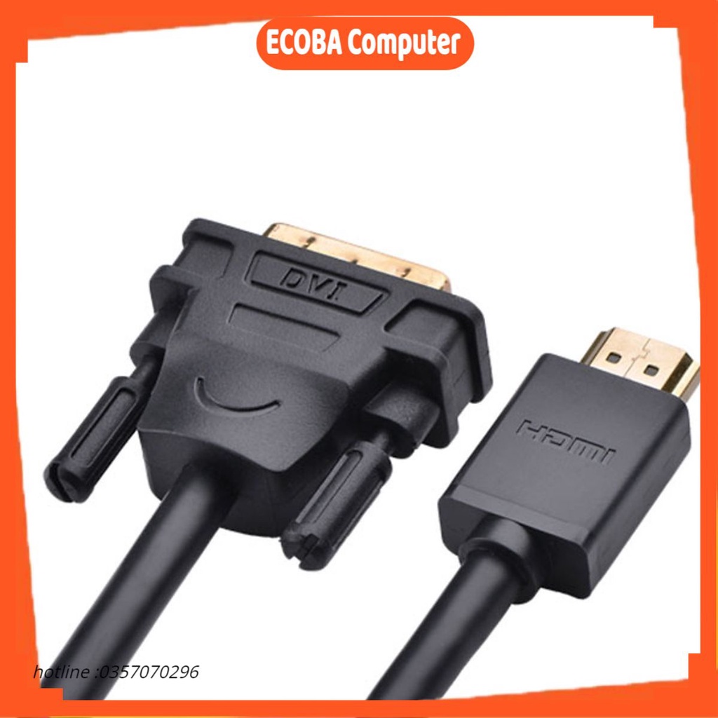 Dây Cáp Chuyển Đổi HDMI to DVI - DVI TO DVI 1,5m độ phân giải 1080p ...