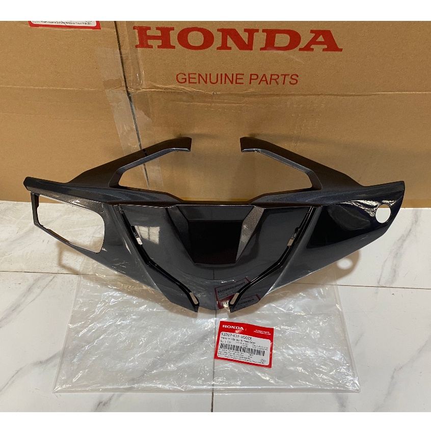 Tunnel Ou Housse De Repose-pied Pour Honda SH 125/150 (2020-2022) - Noir - Pièce D'origine Japon
