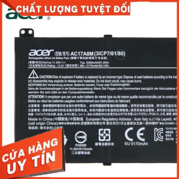 HCM 🎁PIN ZIN 🎁 PIN LAPTOP Acer Spin 3 SP314 - AC17A8M - Laptop Acer Spin SP314